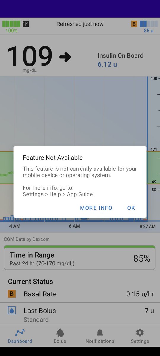 aaroecker's tweet photo. @TandemDiabetes still patiently waiting for the bolus from phone feature to be expanded to more devices. Please do better and be inclusive. https://t.co/eDjhCP9tLW