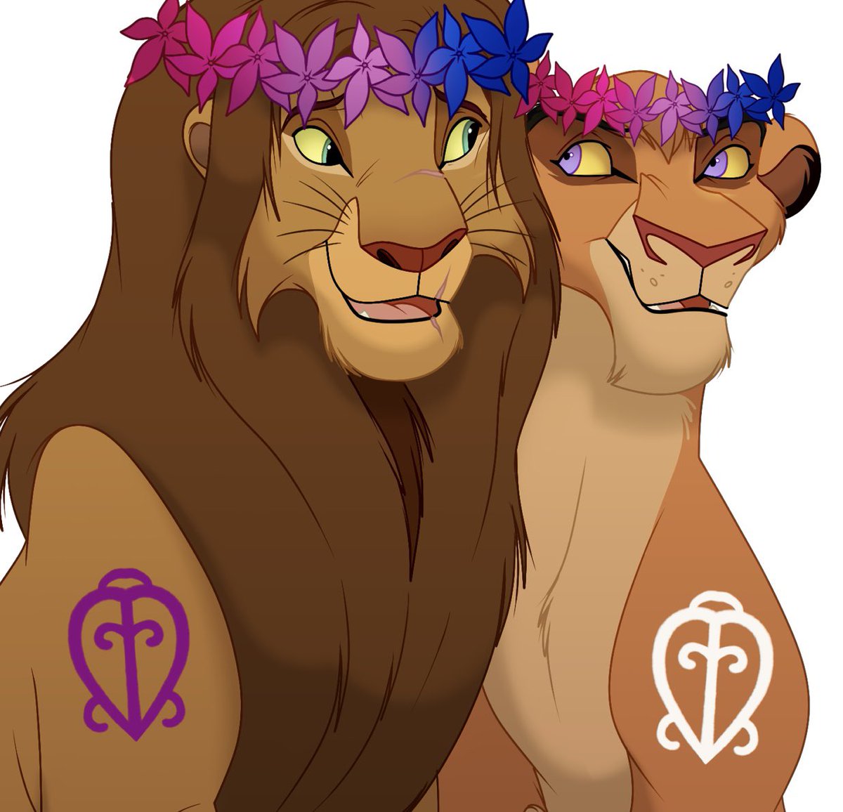 Here's a sneak of a collab with <a href="/KSNamabi/">KingSimba/Tara (Artist) 🦁👑🎨</a> 💖💜💙