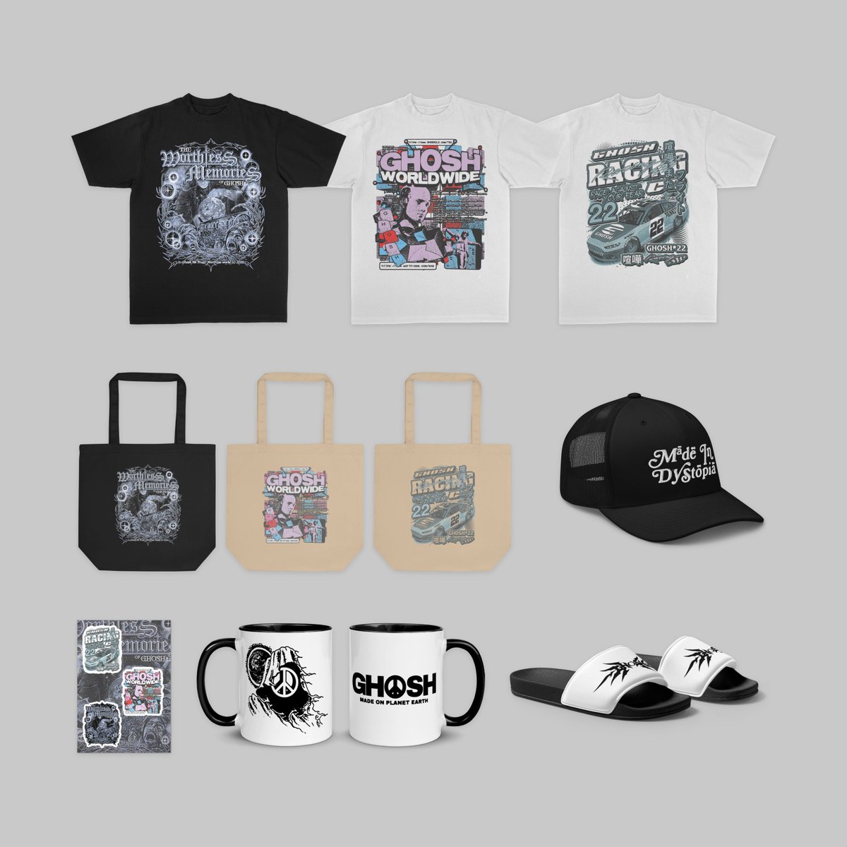ghoshclo's tweet photo. NEXT COLLECTION AVAILABLE ON SEPTEMBER 25TH @ 12:00 PM EST 🦇✨ https://t.co/ARke7Kbs2W https://t.co/kG2lGiee9B