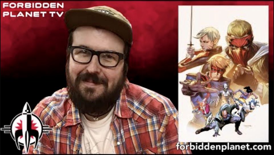 Sumnarr's tweet photo. @AshcanPress joins me at #ForbiddenPlanet TV to swap notes on the brilliance of #ColeCash aka #Grifter and lift the lid on his &amp; @StephenSegovia’s big, crazy plans for @JimLee’s #WildCATs in their all-new ongoing @DCComics title, arriving in November 👍🏻🚀

https://t.co/xp8WQxELAq https://t.co/Xs0e2Z85WZ