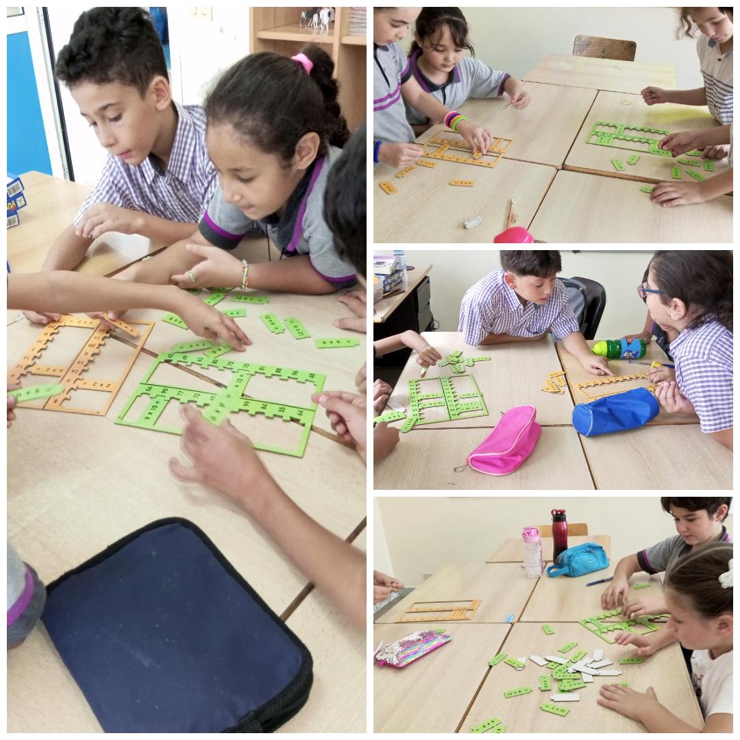 najahshams's tweet photo. 4th graders recalling multiplication facts through a puzzle game 🧩
@makdawhaschool
#having_fun 
#learning_through_play https://t.co/0IP4h47LN1