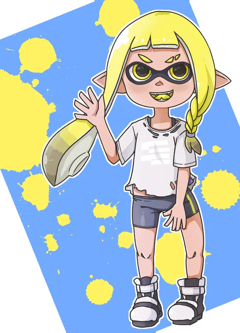 スプラトゥーンのイカちゃん 