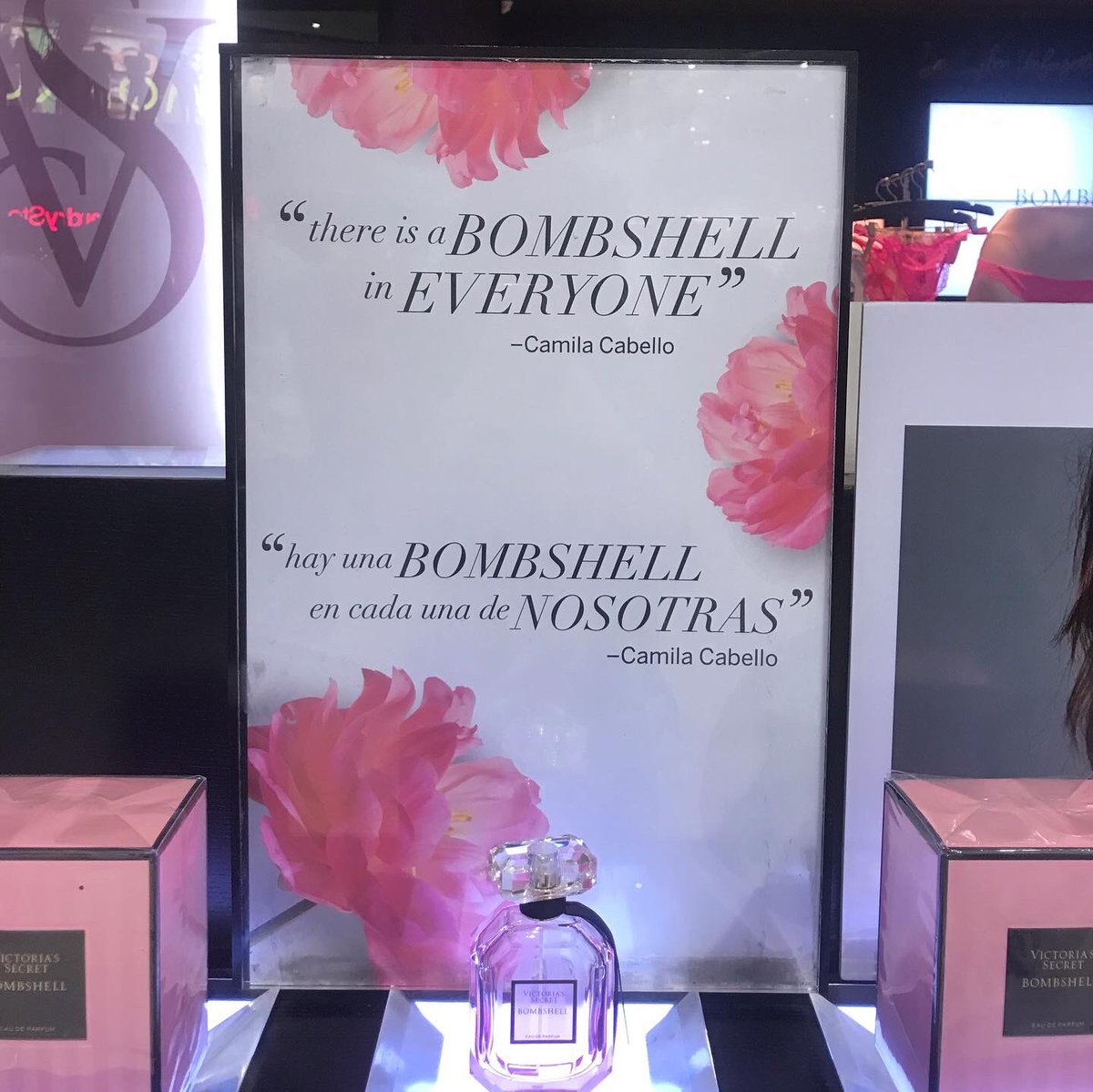 CCabelloPhil's tweet photo. CAMILA IN MANILA!
Victoria’s Secret at SM Megamall branch, featuring Camila’s promotional posters for VS Bombshell campaign! Congrats, Baby C! #LikeABombshell #VSPartner https://t.co/fcOCvfg438