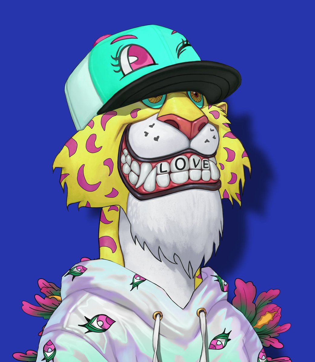 Impatient Tiger Social Club by my cofounder in Korea. 
A PFP club for Koreans in Korea. I’m hoping this is where East meets West for whom likes Korean food, movies, music and culture. We use Twitter, Koreans use KakaoTalk. 
Giving away 2333 FREE mints out of 10k. “Yellow list”