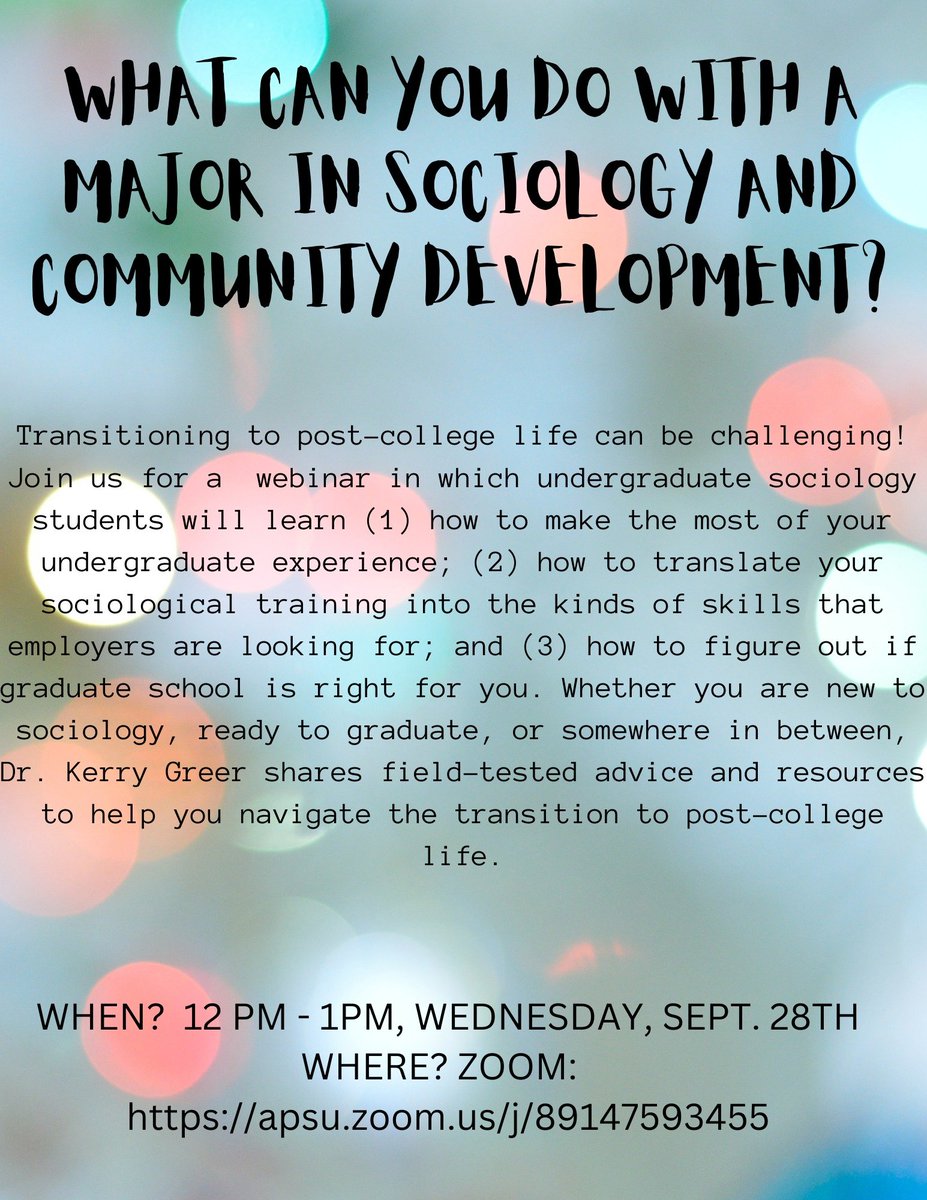 APSU Department of Sociology (@apsusociology) on Twitter photo 