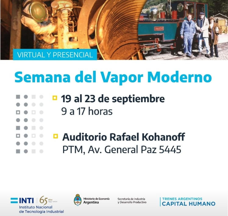 AROsa_Arg's tweet photo. Participaremos en la 10º Junta Nacional de Inspección de Calderas y Recipientes a Presión, en la Semana del Vapor Moderno de @INTIargentina 
Presentaremos "Mitos y verdades en la aplicación de Ensayos No Destructivos en calderas y
recipientes a presión" el 21/9 a las 10hs. https://t.co/xL9B9KFcp8