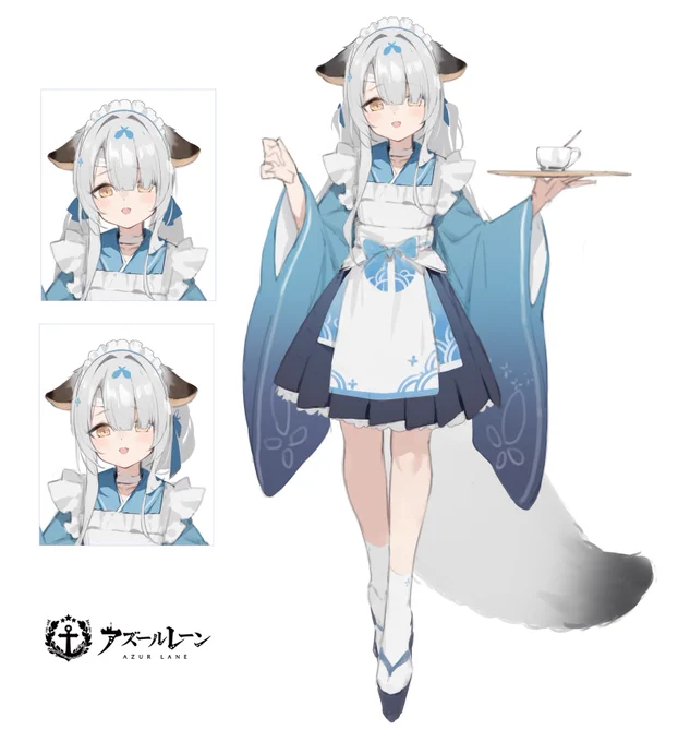 深雪着せ替えの设定案 #アズールレーン #AzurLane 