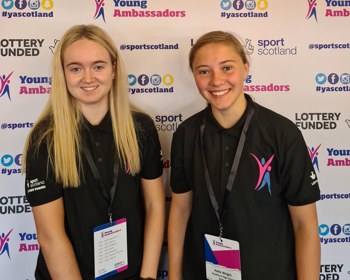 LEADERSHIP | #yascotland 
<a href="/braidhurst/">braidhursthighschool</a> Young Ambassadors attended the <a href="/sportscotland/">sportscotland</a> conference at Hampden Park last week.

What a great opportunity to share ideas with other YAs and plan for the year ahead.
