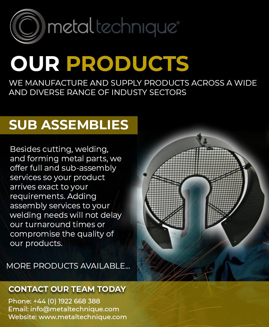 metal_technique's tweet photo. Besides #cutting, #welding, and forming #metal parts, we offer full and sub-assembly services.
We #manufacture and supply products across a wide and diverse range of industry sectors
Contact us: Email: info@metaltechnique.com
Website: https://t.co/lb0TFIBaK0
#cncmachining #metal https://t.co/bItJFVsEmT