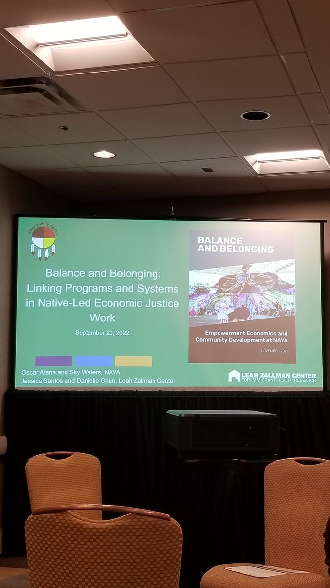 RoseEllenE's tweet photo. Featuring Empowerment Economics this morning with @JessHSantos from the Leah Zallman Center and Oscar from @NAYAFam . Love to see the Balance and Belonging case study! #ProsperitySummit2022 https://t.co/FMIk5xYmN1