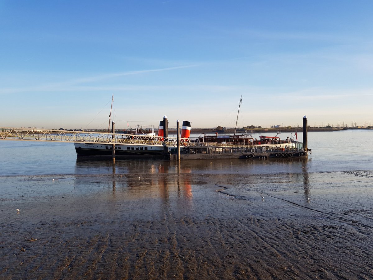 We're so excited to welcome the magnificent @PS_Waverley back to Town Pier, #Gravesend this Friday! 🚢 Book online for a memorable trip aboard the last sea going paddle steamer in the world - waverleyexcursions.co.uk 📱