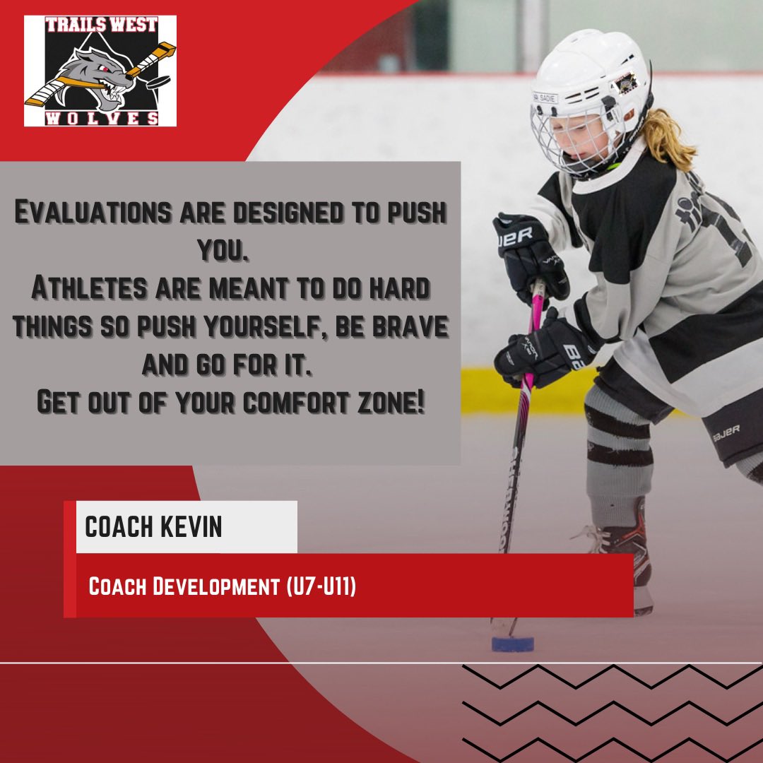 TrailsWestHocky's tweet photo. ! EVALUATION INSPIRATIONS !
Day 7 - Brought to you by Coach Kevin Cameron, Coach Development (U7-U11).
Go Wolves Go
#trailswesthockey
#wolveshockey
#trailswestwolves https://t.co/1q4nQB2D7L
