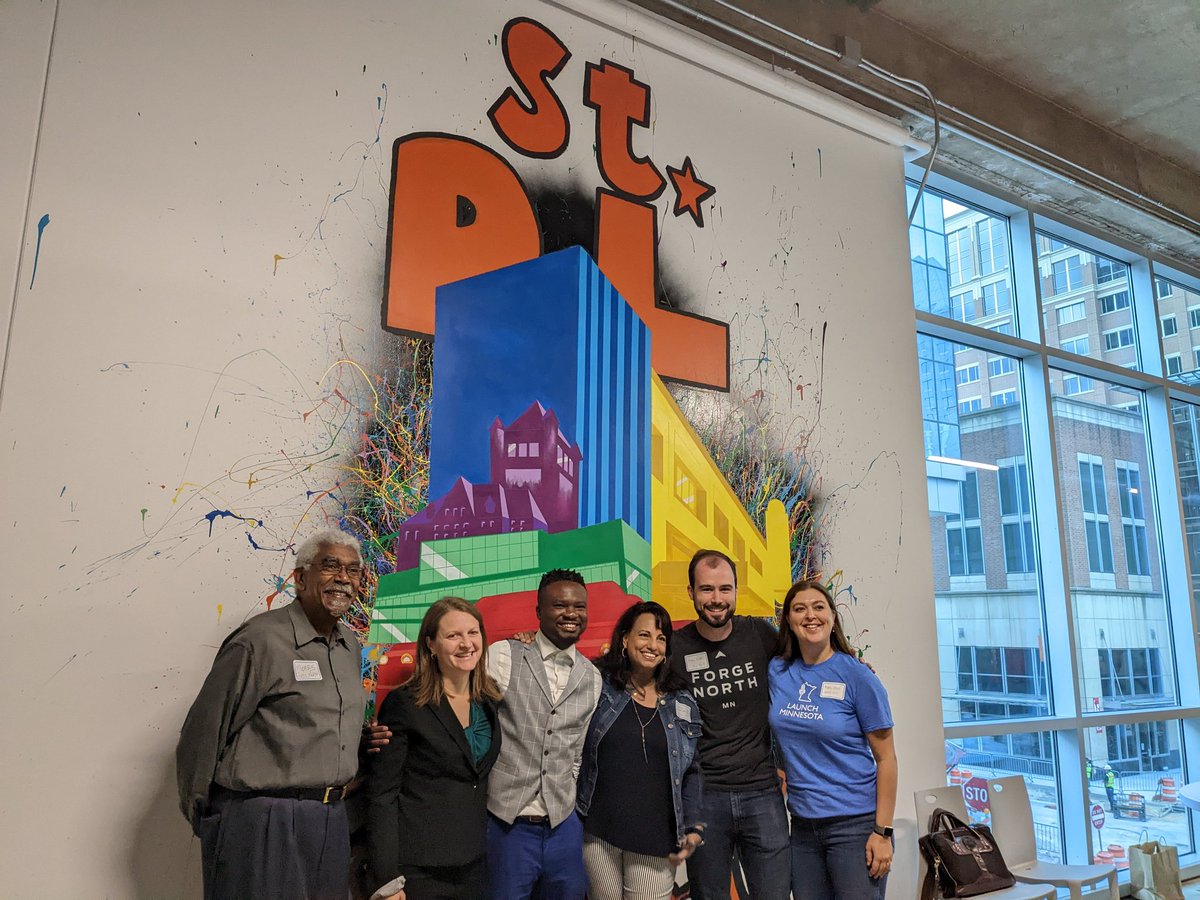 fullstackstp's tweet image. Lots of buzz this morning @2043vision! Startups are finding Minnesota resources to help their ideas come to life! #tcsw2022 

Also this #SaintPaul mural 🔥👀