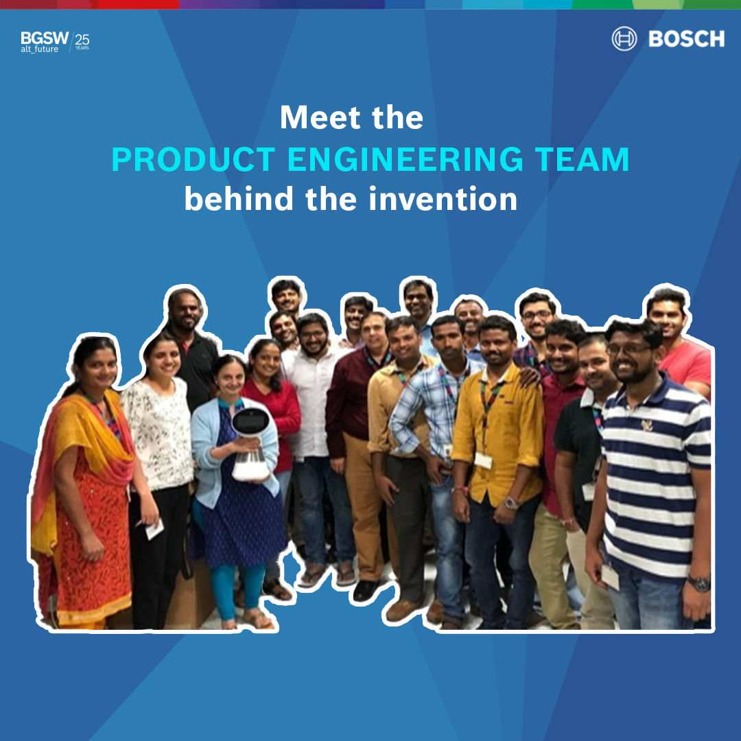 BoschSoftware's tweet photo. #TechAtBGSW ️👨💻🦾🚀
As #BGSWTurns25, we bring to you our new bi-monthly series #TechAtBGSW. Here’s the first of many stories featuring Mykie - a personal kitchen assistant that always keeps track of the household, connects people with their kitchen worldwide and much more.
#BGSW https://t.co/twG6y114L6