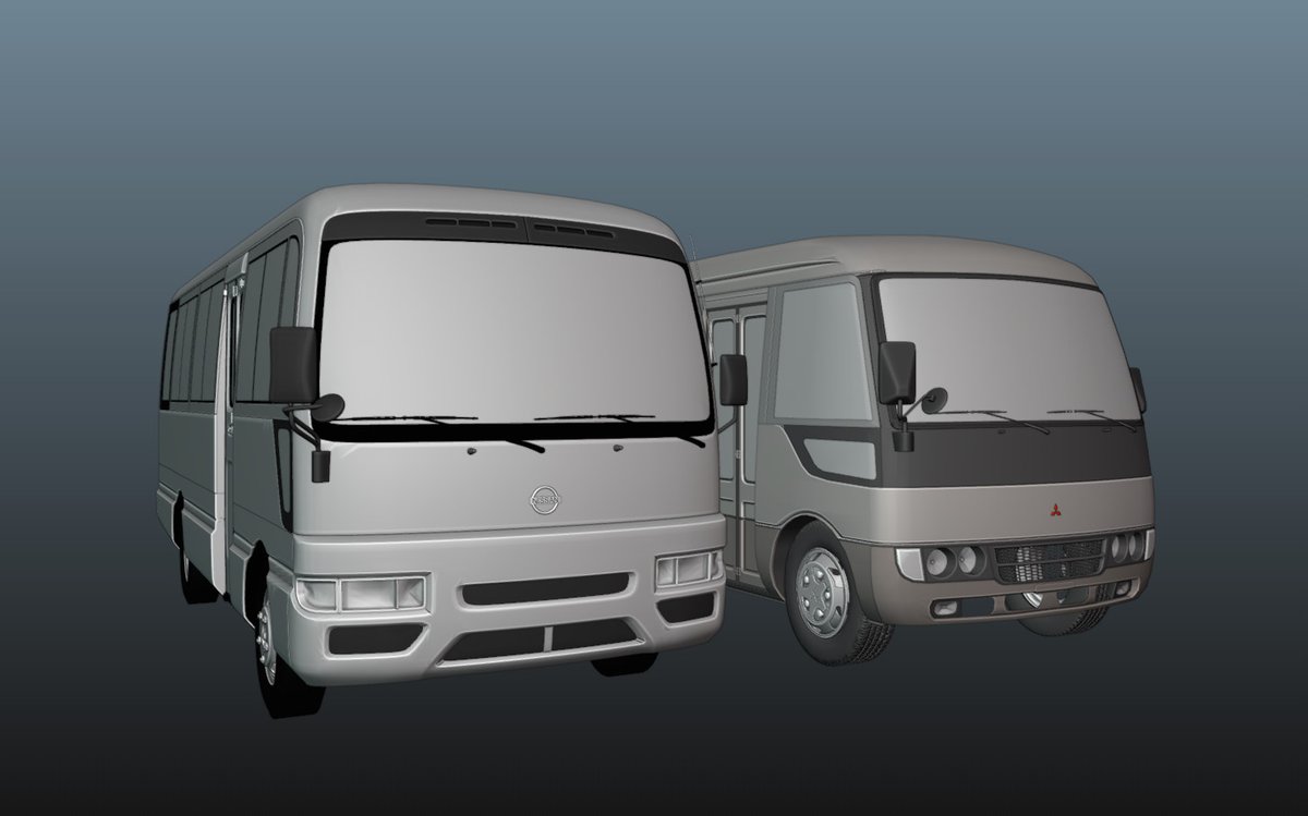 xteam507's tweet photo. Nissan Civiliam 3D https://t.co/77t9DV2OOb