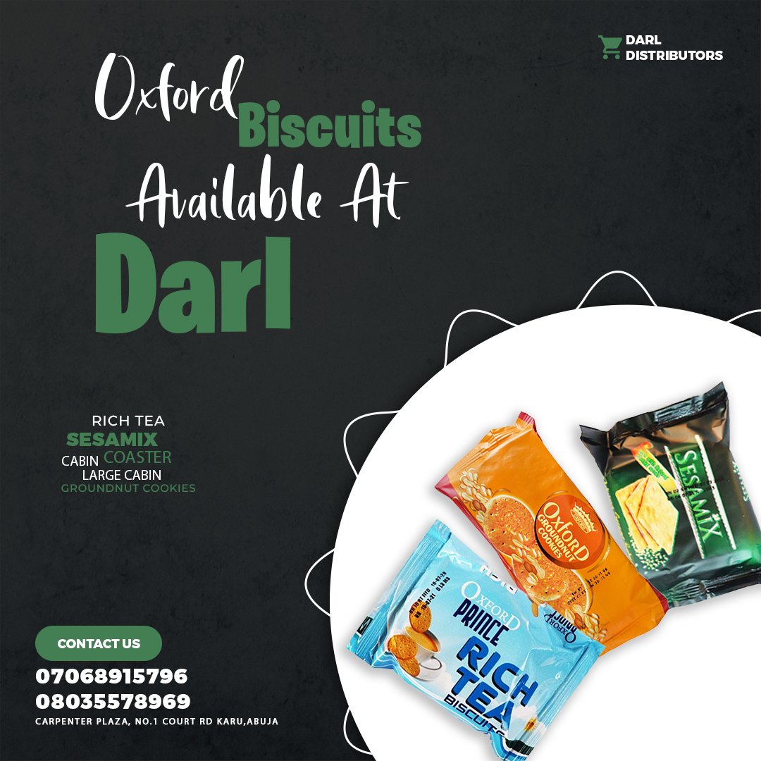 DarlLtd's tweet photo. oxford biscuits now available at @DARL. #cookies #foodie @nigerbiscuit 🍪 https://t.co/AwxWRoRnAL