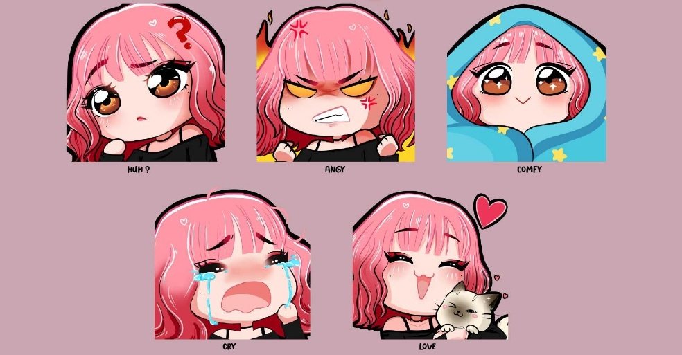 MilaWalker001's tweet photo. Emotes commission done ❤

#twitch 
#smallstreamer 
#SmallStreamersConnect
#SupportSmallStreams
#SupportSmallStreamers
@BlazedRTs
@sme_rt
@FMC_RTs
@PromoteAMGamers
@rtsmallstreams
@SupStreamers
@promo_streams https://t.co/VlSAR3kGHS