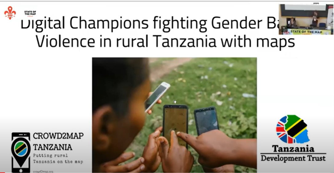 Recording of our talk on Digital Champions fighting FGM and GBV in Tanzania at <a href="/sotm/">State of the Map</a> is now online here youtu.be/ddp7ZeLY_Dw?li… - if you'd like to help please get in touch!