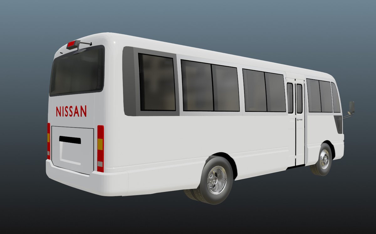 xteam507's tweet photo. Nissan Civilian 3D https://t.co/3g8f5NgcqE