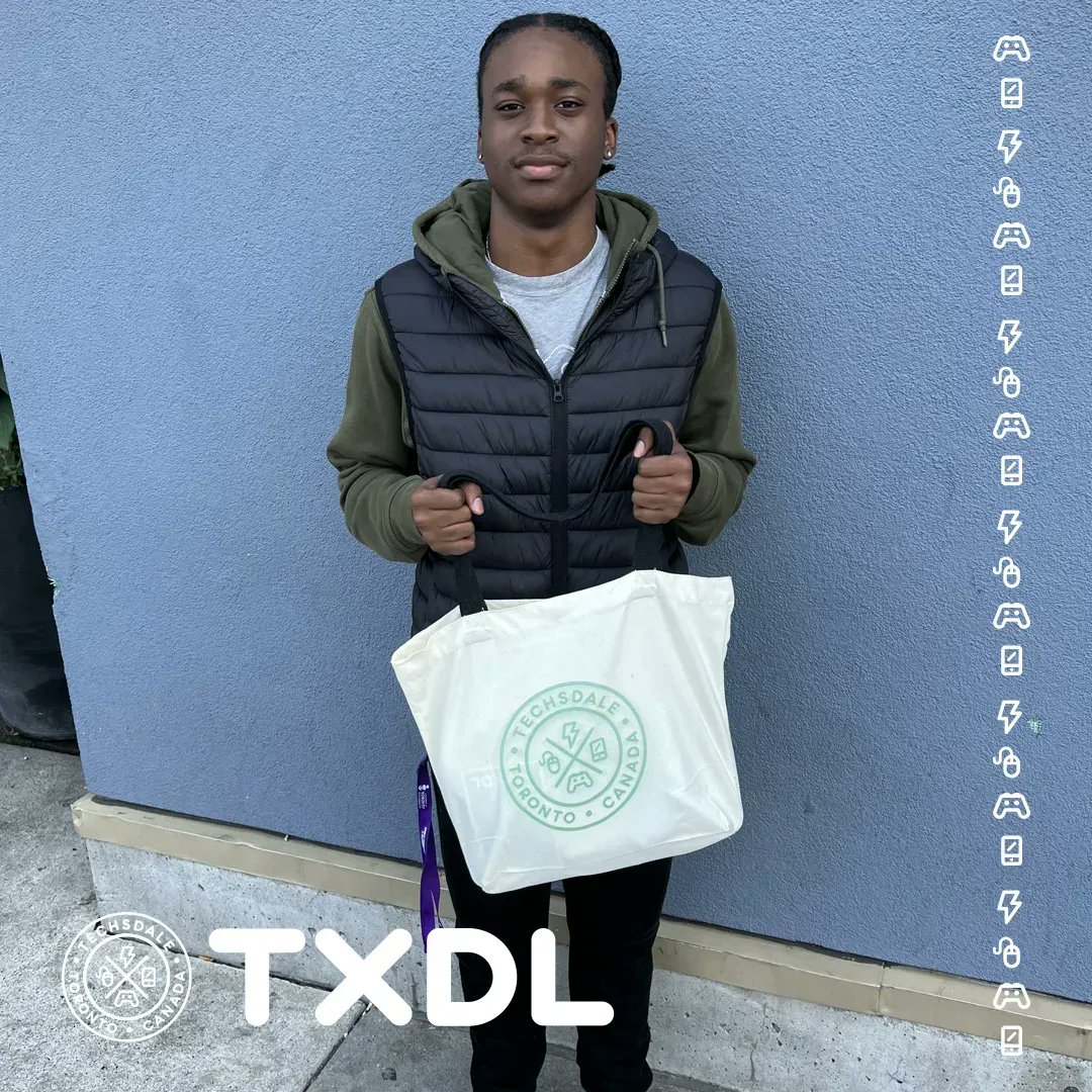 Tarae won our MacBook Pro laptop package.  He will put it to good use in university. Special thanks to <a href="/GetJobber/">Jobber</a> for their donation that made this contest possible. #TXDL #techgiveaway #contest
