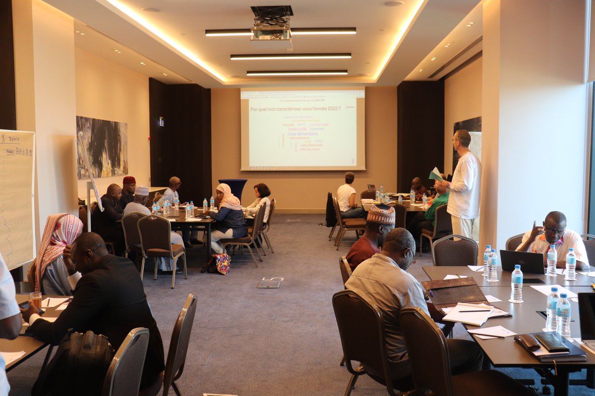 DDCNiger's tweet photo. "Pour savoir où l'on va, il faut savoir d'où on vient" - Trois jours passionnants pour faire le #bilan de l'année 2022 et planifier, avec nos #partenaires, les activités de la @DDCNiger pour l'année 2023. Merci à toutes et à tous d’être venus 👌
@SwissDevCoop https://t.co/ECDbYksKFo