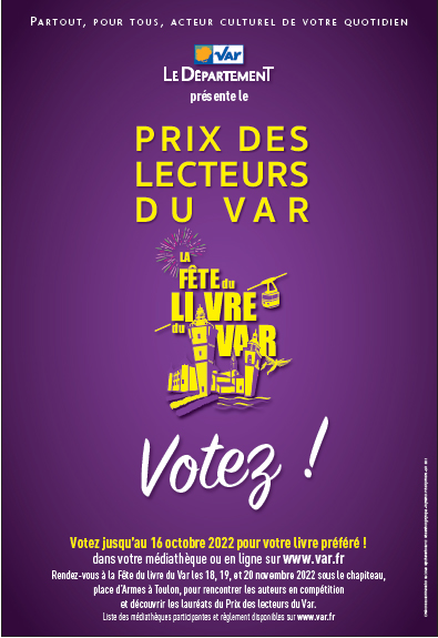 Departement_Var's tweet photo. [#Mercredisortie] Demain à la bibliothèque municipale de @Ville2Brignoles, venez gratuitement avec vos enfants (+7ans) découvrir le spectacle "Dé-livre-moi" par la compagnie La Robe à l'envers dans le cadre du #Prixdeslecteurs 2022 du #Var 
➡️inscription: mediatheque@brignoles.fr https://t.co/eYwUsNADAK