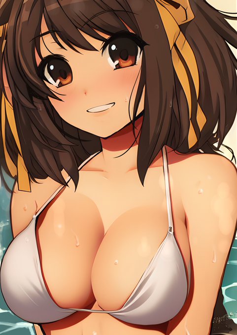 水着ハルヒさん 