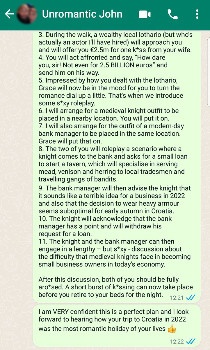 Michael1979's tweet photo. Day 9 of being Everyone's Personal Assistant and today I saved a couple's marriage with some helpful ideas due romance. All in a day's work for the best PA in the biz 👍 https://t.co/paMYc4yJom