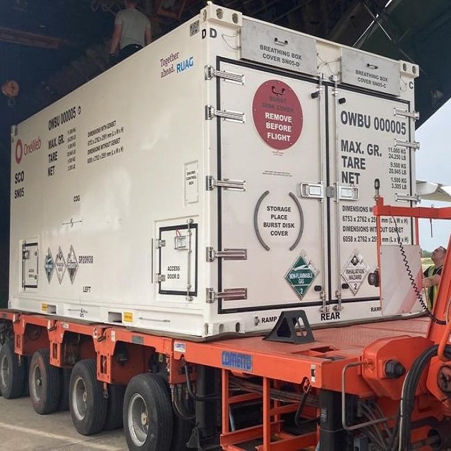 gareebi_ki's tweet photo. ISRO to Launch GSLV MK III M2 / ONEWEB Mission by October this Year . SDSC - SHAR Received 36 Oneweb Satellites today at 20 September 2022 .#isro #oneweb #gslvmkiii #gslvm2 https://t.co/AIEIZE0wBs