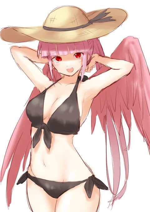 センシティブに設定しててもダメかな?#式姫お絵かき60分一本勝負 