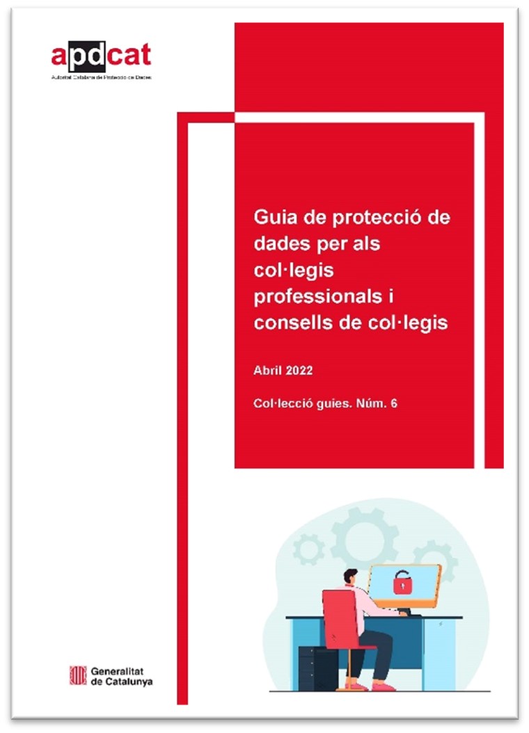 🛠️ Tenim una guia que explica als col·legis professionals com aplicar la norma de #ProteccióDeDades amb respostes a preguntes freqüents. Descobreix-la 👇 apdcat.gencat.cat/ca/documentaci… @ICABarcelona #GuiesPD