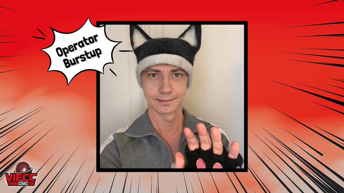 Welcome back! Operator Burstup has been DJing at Vienna Comic Con since the early days of the International Championships of Cosplay. This year he will be DJing at VIECC for the sixth time.