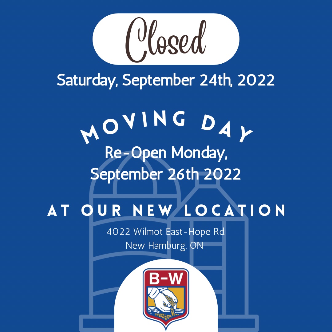 BWFeed_seed's tweet photo. The day has finally come! We will be CLOSED Saturday, September 24th to MOVE from the old store to the new location, and will re-open Monday September 26th, at the new store just outside of town! https://t.co/vUnxPvBfzX