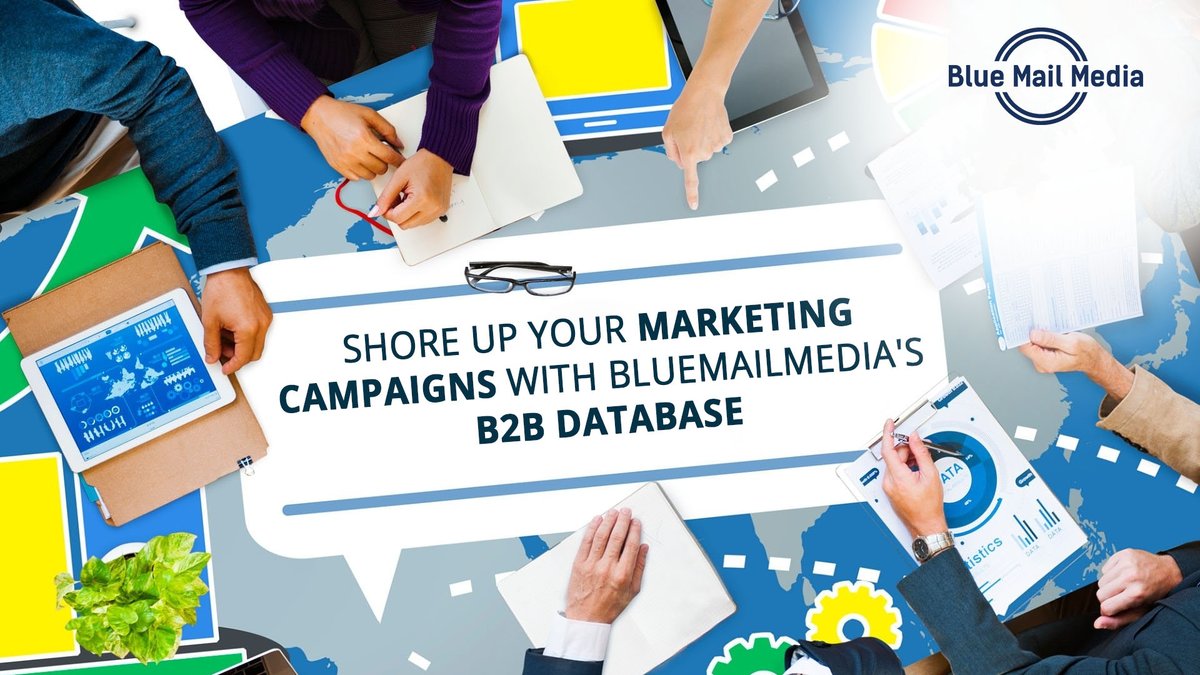 BlueMailMedia's tweet image. We can get you the results you need using our #database of over 100 million #B2Bdatabases.
Contact us today to find out more about our services at: bluemailmedia.com

#BlueMailMedia #B2BDataProvider #MarketingInsights #QualifiedLeads #AccurateLead #MarketingStrategies