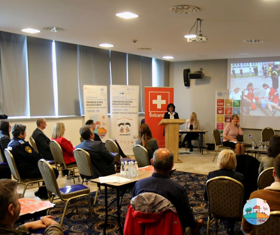 UN_BiH's tweet photo. The "Safe School Environment" initiative improved the safety of over 6⃣0⃣0⃣0⃣ students &amp; staff in 10 schools in 🇧🇦 🏡

Actions were implemented by @WorldVisionBiH &amp; @UNICEFBiH under 🇨🇭🇺🇳 DRR action, and results presented today ➡️https://t.co/OOYEhJSiCM
#SWISSUN4 https://t.co/U01nDc2Ql6