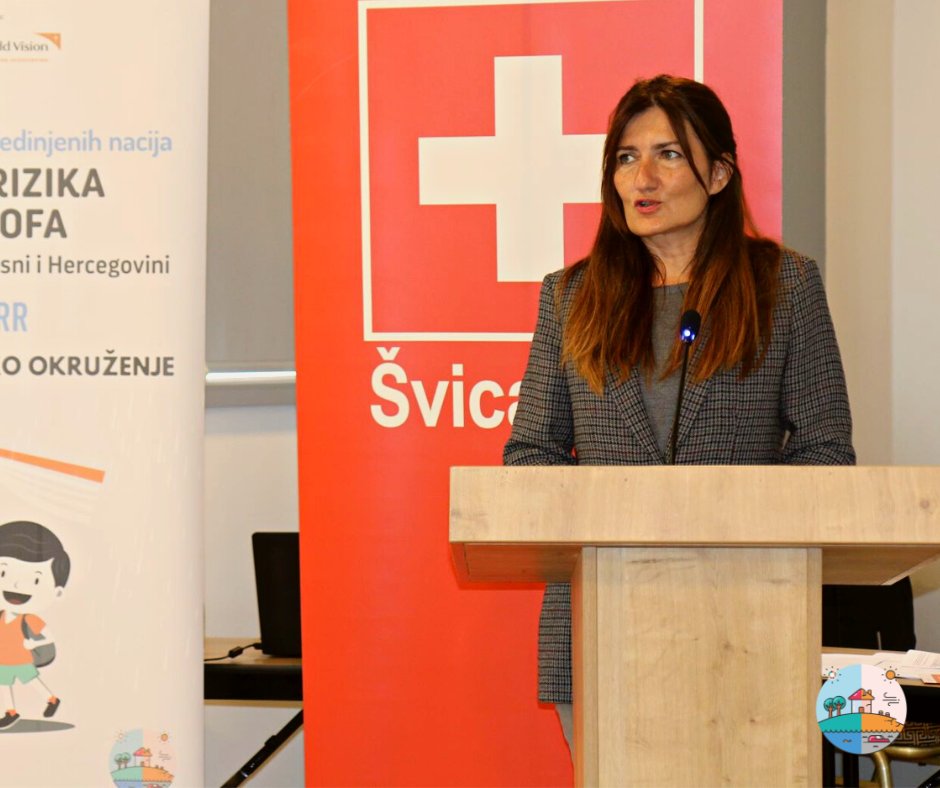 UN_BiH's tweet photo. The "Safe School Environment" initiative improved the safety of over 6⃣0⃣0⃣0⃣ students &amp; staff in 10 schools in 🇧🇦 🏡

Actions were implemented by @WorldVisionBiH &amp; @UNICEFBiH under 🇨🇭🇺🇳 DRR action, and results presented today ➡️https://t.co/OOYEhJSiCM
#SWISSUN4 https://t.co/U01nDc2Ql6