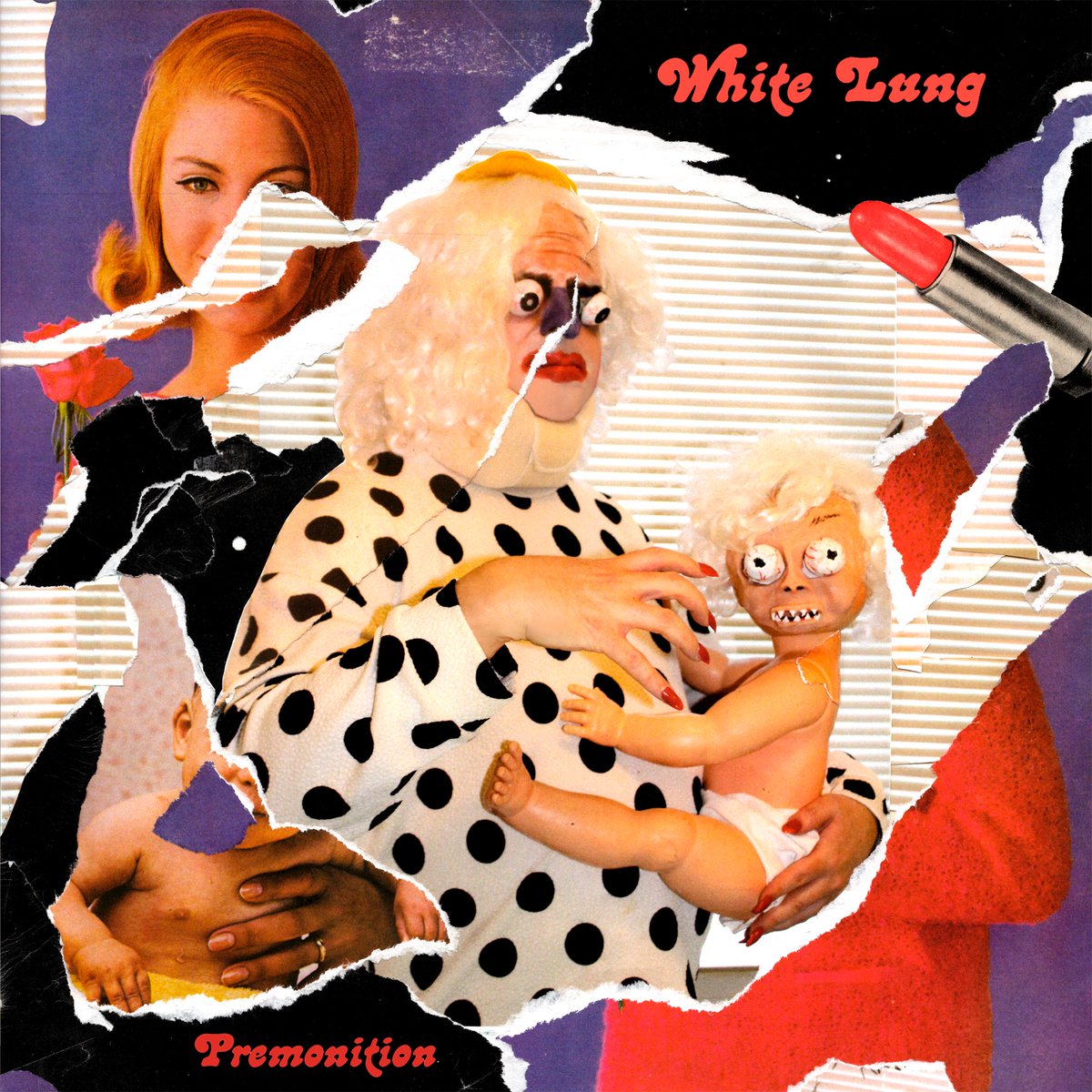 PREMONITION. The final album from White Lung. Produced by Jesse Gander. Videos for "Date Night" and "Tomorrow" were directed by our friend Justin Gradin who also did the artwork for Premonition. The full album will be out on December 2nd. ffm.bio/whitelung