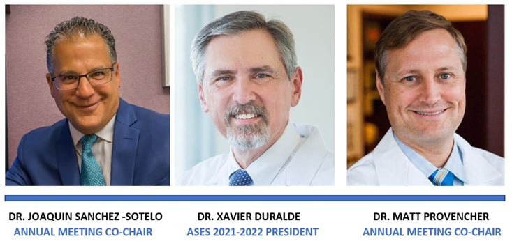 We are less than 3 weeks away from the ASES annual meeting in Atlanta! President Xavier Duralde and meeting chairs Matt Provencher and Joaquin Sanchez Sotelo have planned a great meeting. Looking forward to seeing everyone there! #ASES #AM2022 #Atlanta #OrthoTwitter