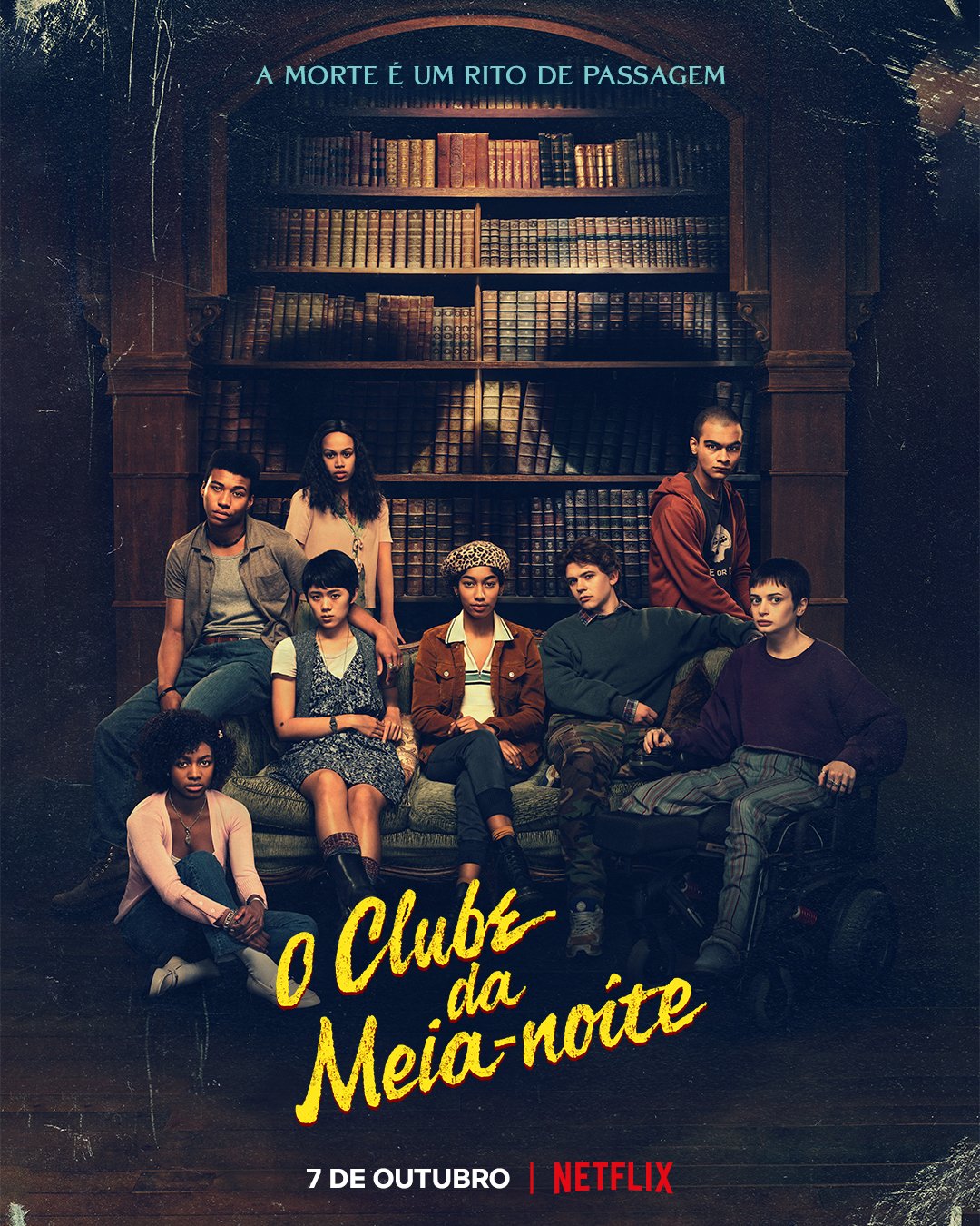 O Clube da MeiaNoite Netflix divulga trailer da nova série de Mike