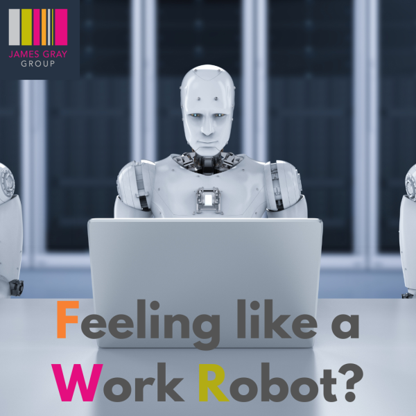 JamesGrayGroup's tweet photo. Too often bright, ambitious individuals succumb to the fate of working with an employer who prefers robots to people. ⠀🤖🤖🤖
⠀
To find out what's out there for you, contact us for a chat with one of our specialist consultants: getus@jamesgrayrecruitment.com https://t.co/JkxIYqr4YW