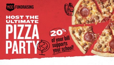 rmhsabc's tweet image. Sounds like a MOD pizza kind of day! All proceeds go directly back to RM students &amp;amp; staff! See you @ Longbow 👉 today 👈