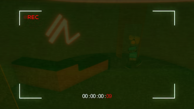 RoVerse_ROBLOX's tweet photo. Reports say a strange character wearing headphones and a smirk was seen wandering around the affected areas of the station. Anyone with information on the identity of this individual, please contact Station Administration. #RobloxDev #RoVerse #RobloxSciFi https://t.co/v1phgXG4mM