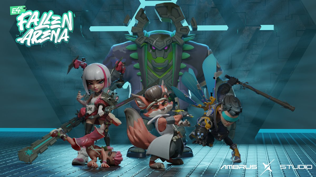 kim_christoph's tweet photo. We released our first community mini-game. Go download and try! โฌ๏ธ https://t.co/kMoRxeXhyh #FallenArena https://t.co/fEYeTCRl8t