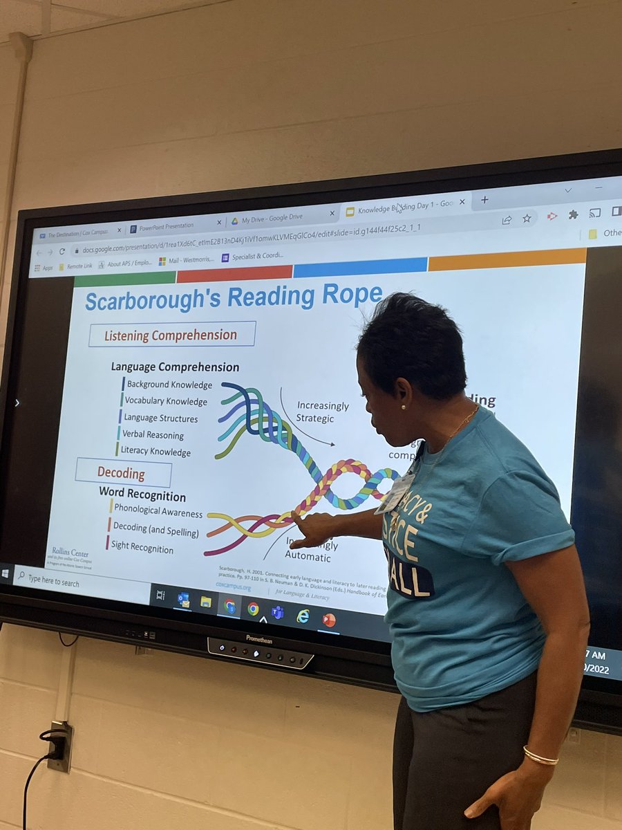AP_Ayers's tweet photo. Thank you Ms. Morris for driving into the @RollinsCenter work with us @APSPerkerson #LiteracyAndJusticeForAll https://t.co/BiDZbYtwfw