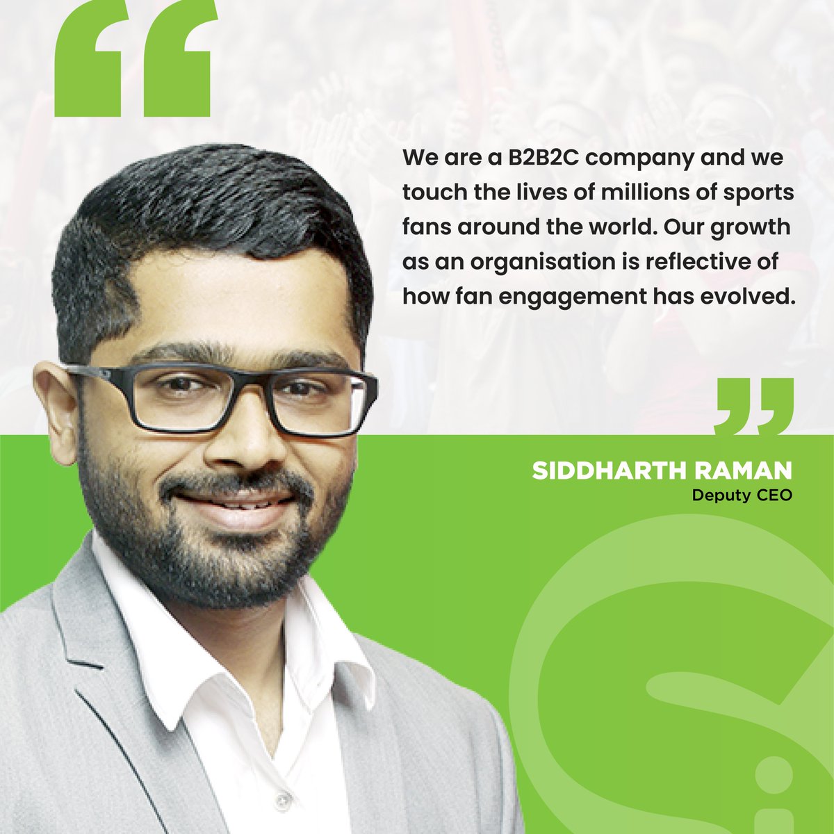 sportzinteract's tweet photo. Working in sport involves hard work and sacrifices but the end result is always rewarding! 🙌🏼

Find out how #SportzInteractive evolved as a fan engagement company on The #FilterCoffeePodcast featuring @sid_raman. A must-listen!

🎙️ CLICK HERE: https://t.co/NkrLxi8rFj https://t.co/BobLuzfzTo