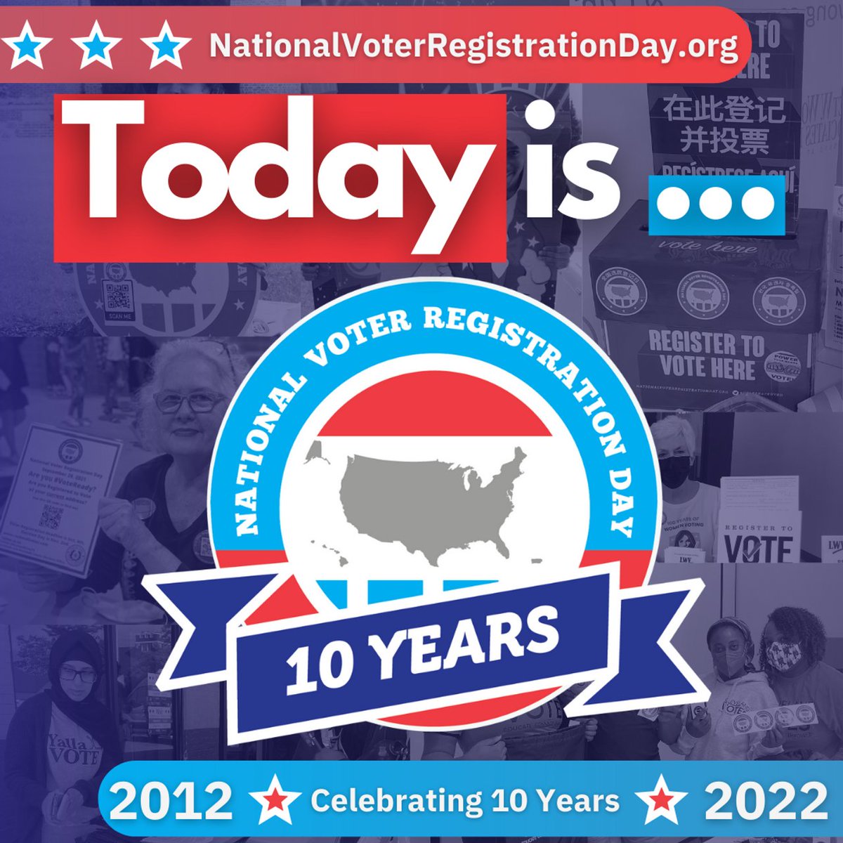 CCARNYC's tweet photo. It's National Voter Registration Day! Today is a great day to confirm you are registered to vote with your current address. November's midterm elections are around the corner! https://t.co/jlULaJPB24🗳️

#PaceVotes #NationalVoterRegistrationDay #VoteReady https://t.co/4sX5v5ZYvG
