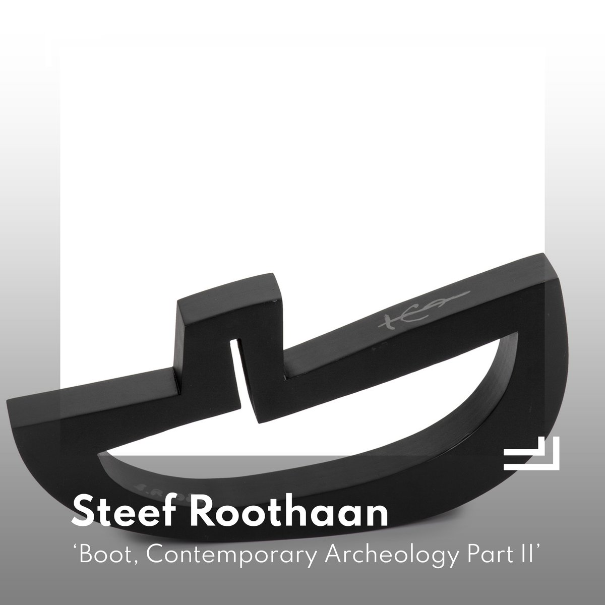 collectioneurs's tweet photo. Steef Roothaan studeerde beeldhouwkunst aan de kunstacademie. Veel van zijn werken zijn te zien in publieke ruimten. Hij probeert beeld en locatie met elkaar te verbinden. 

Steef Roothaan, 'Boot, Contemporary Archeology Part II', 1987. 16.5 x 34 x 3.5 cm, Collectie Artleas. https://t.co/618zXEBmDK