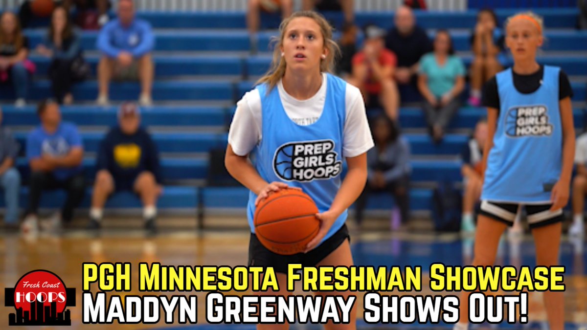 New Video! Maddyn Greenway Shows Out At Prep Girls Hoops Freshman Showcase! Team 8 vs Team 9 Highlights Full video: youtube.com/watch?v=udvJkx…