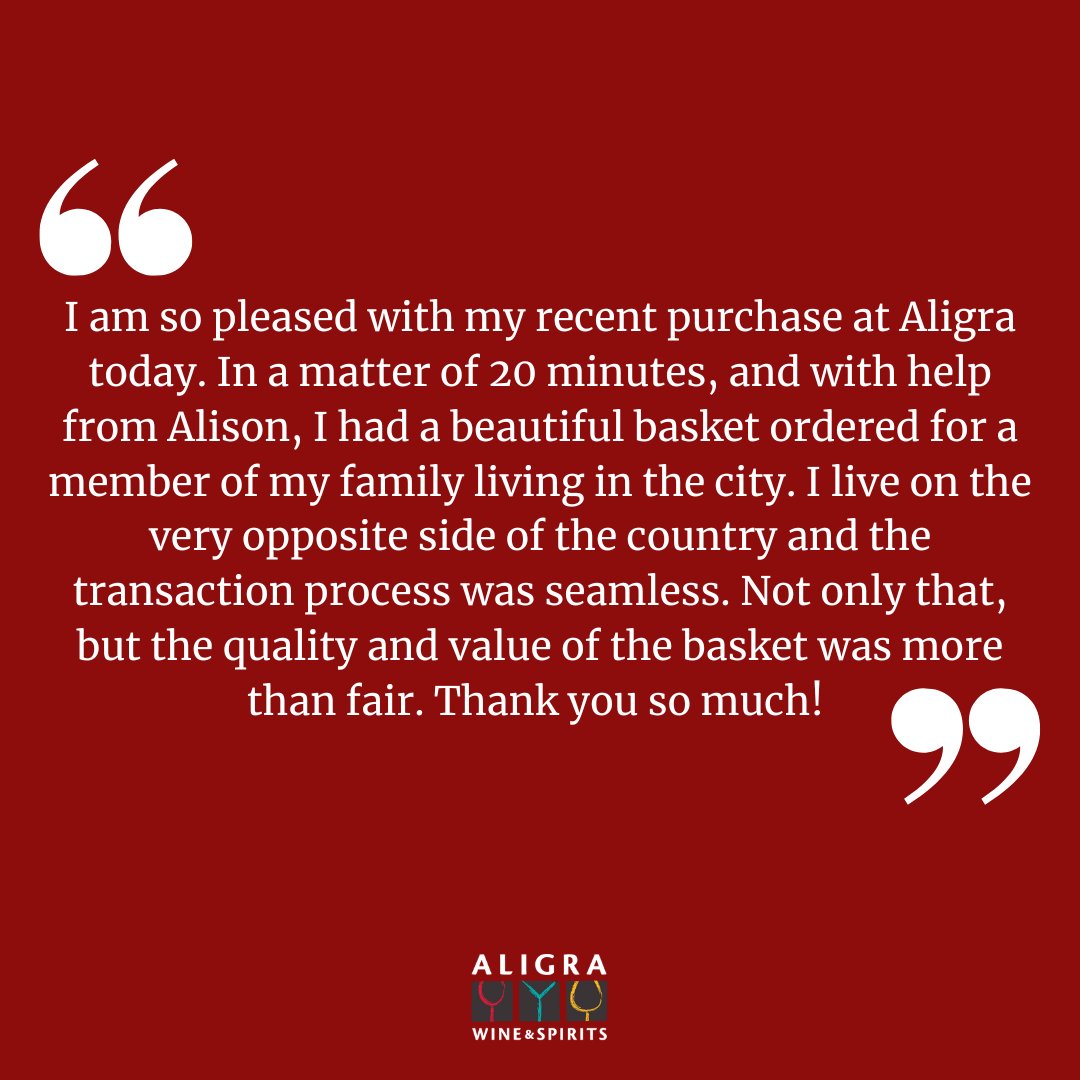 AligraWine's tweet photo. One of our specialties is gift baskets. We love working with you to create the perfect masterpiece for a loved one. Give us a call or come in and visit us and let's get to work!
📞 780.483.1083 https://t.co/EUpYukVAbH