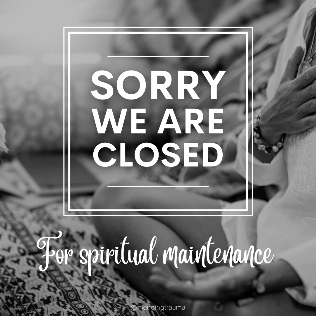 If you are seeing this post, this is your reminder to get off social media and focus on your spiritual maintenance today.
